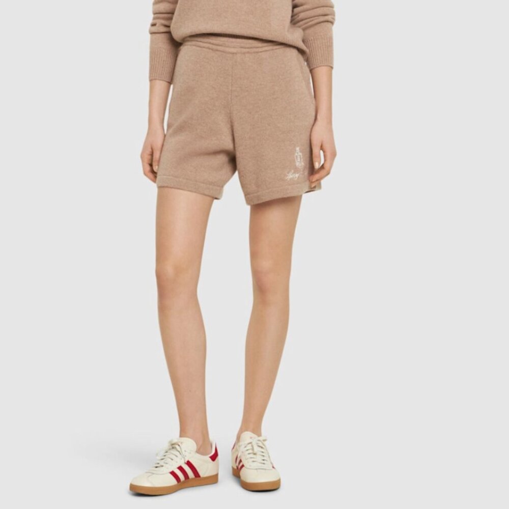 Sporty & Rich Vendome cashmere shorts